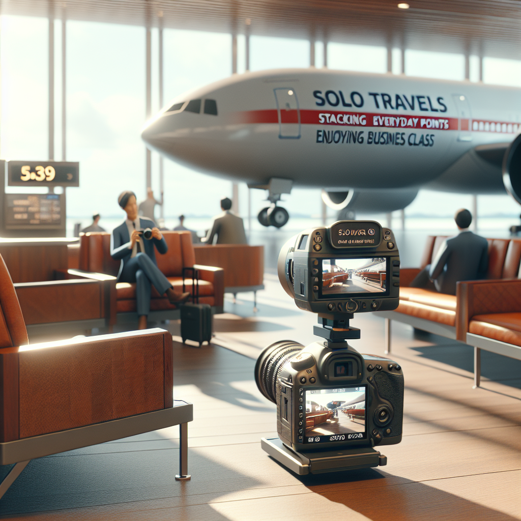 Solo unterwegs: Alltagspunkte stapeln, Business Class genießen